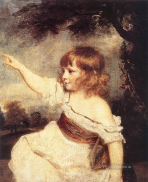 Joshua Reynolds Painting - Master Hare Joshua Reynolds